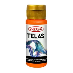 Artel Pintura Para Tela Neón Naranja