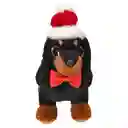 Peluche de Perrito Navideño Casaideas