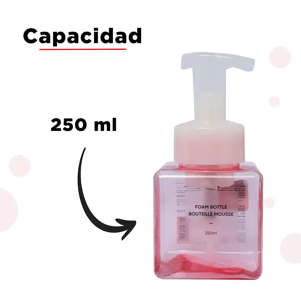 Miniso Botella De Viaje Refill Rosa