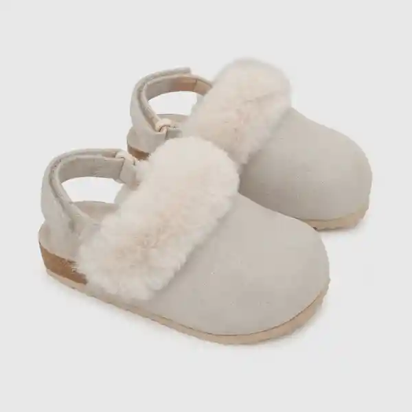 Zapatos Casa Para Niña Beige Talla 24 Colloky