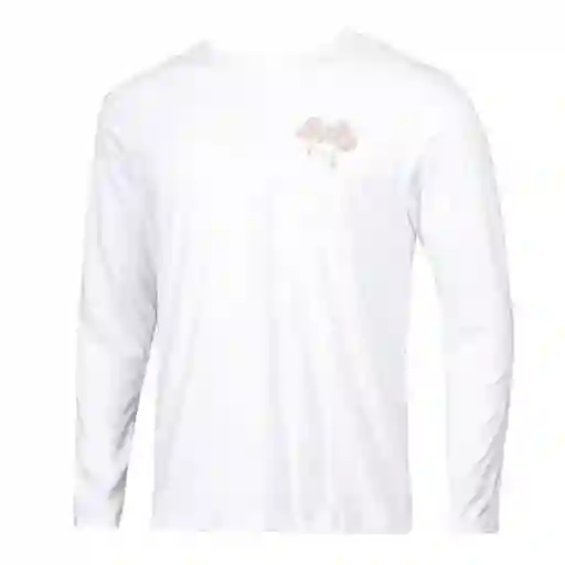 Polera Manga Larga Hombre Xl Coihue Blanco Atakama Outdoor