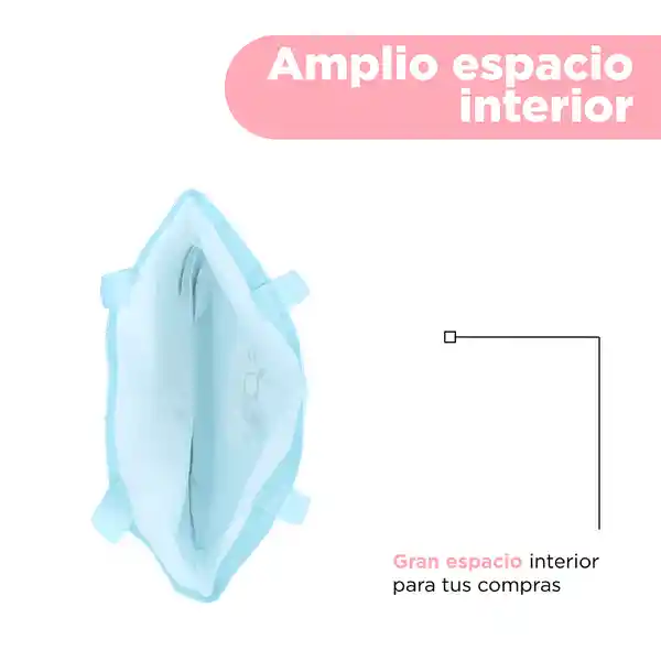 Bolsa de Compras Azul Miniso