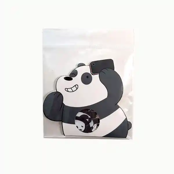 Miniso Sticker we Bare Bears Con Forma de Panda