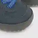 Botines Futurista Velcro Elástico Para Niño Azul T. 16 Colloky