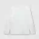 Polera Mono Skate de Niño Blanco Talla 8A Colloky