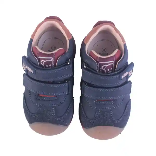 Zapatos Bebé Niño Azul T. 24 Pillin