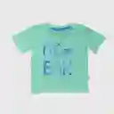 Polera Mc Bebe Niño Menta Pillin 12 M