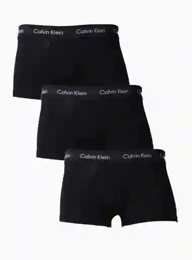 Pack X3 Bóxer Algodón Hombre Calvin Klein Talla S