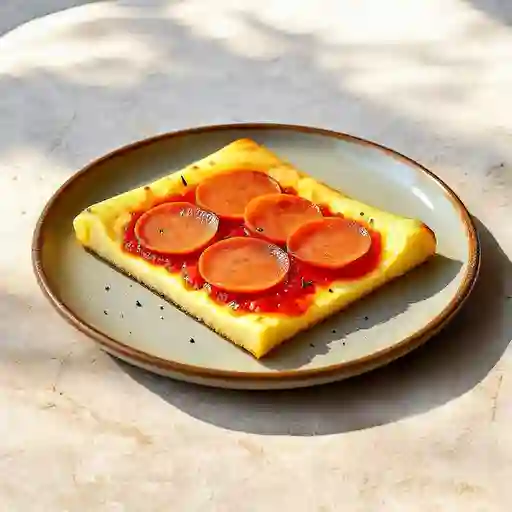 Trozo Pizza Romana 'la Mortadella' Al Taglio