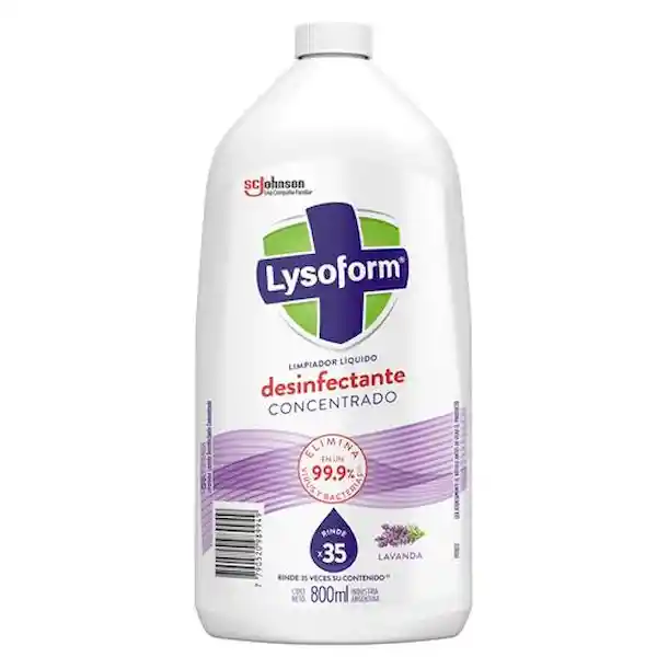 Lysoform Limpiador Líquido Desinfectante