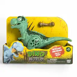 Dino World Figura de Acción Baby Luz y Sonido