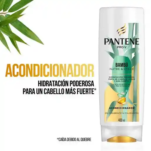 Pantene Acondicionador Pro-V Bambú Nutre y Crece