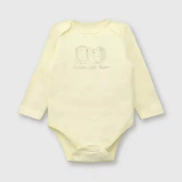 Body Lúdicos de Bebé Niña Off White Talla 16M Colloky