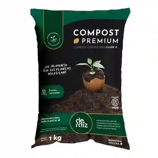 De Raíz Compost Certificado Clase A