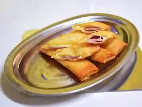 Arrollado Queso y Jamón