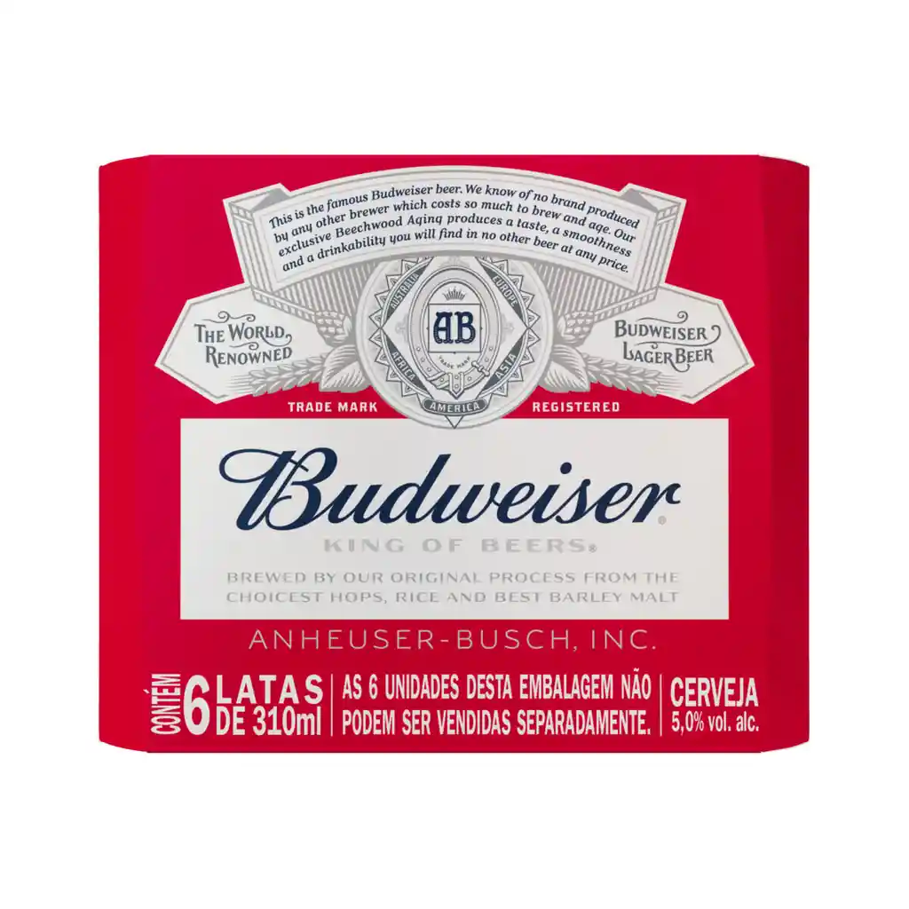 Budweiser Sick Packlata Grande 740 Cc