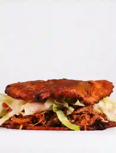 Patacón Carne Mechada