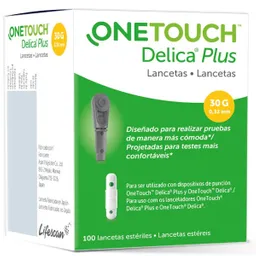   One Touch  Lanceta Para Glucosa Delica Plus 