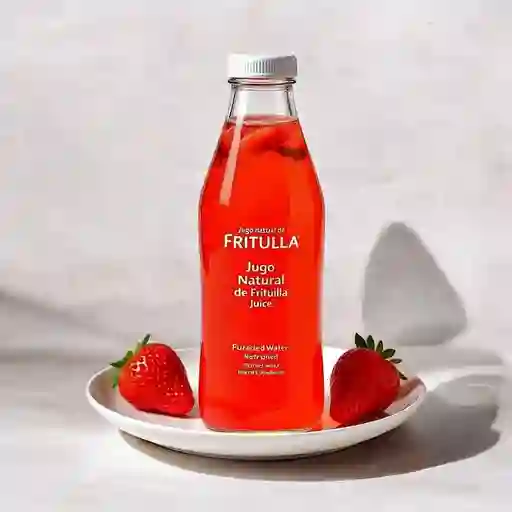 1. Jugo Natural De Frutilla 400ml