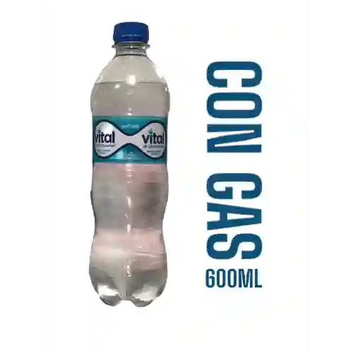 Agua Vital con Gas 600ml.