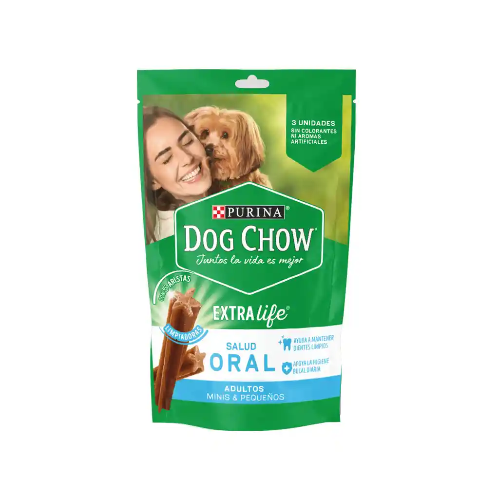 Dog Chow Alimento para Perros Adultos Razas Medianas y Grandes Extra Life