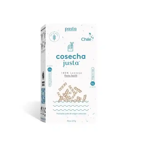 Cosecha Justa Pasta Fusilli Lenteja