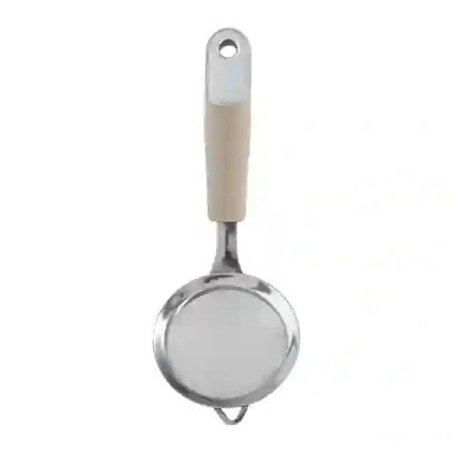 Colador Pequeño de Acero Inoxidable Con Mango Casaideas