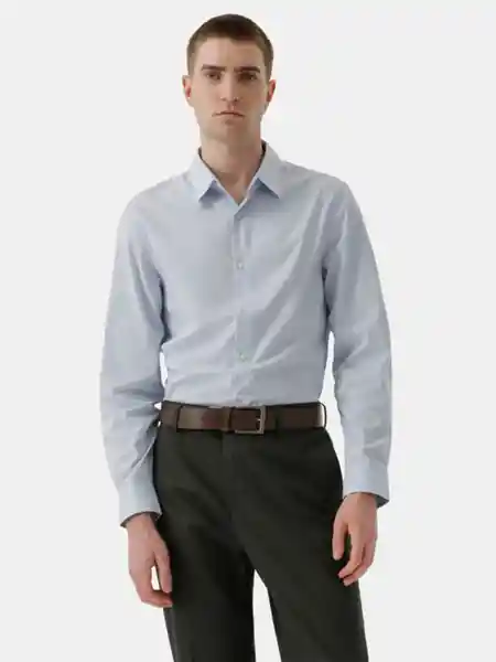 Dockers Camisa Manga Larga Gris M A93860001-ST