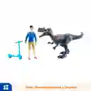 Jurassic World Pack Figura de Acción y Dinosaurio