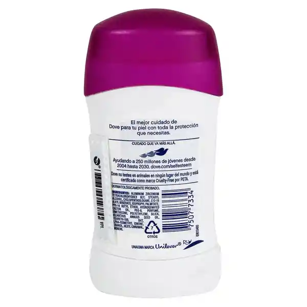 Dove Desodorante Dama Orquídea y Vitamina e Barra