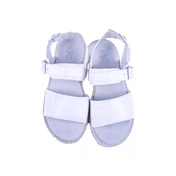 Sandalias Niña Blanco Pillin 33