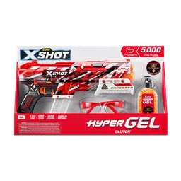 X Shot Lanzador 5237 Hyper Gel Clutch Blaster 5000 Gellets