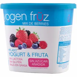 Yogen Fruz Helado de Yogurt Sabor a Mix Berries