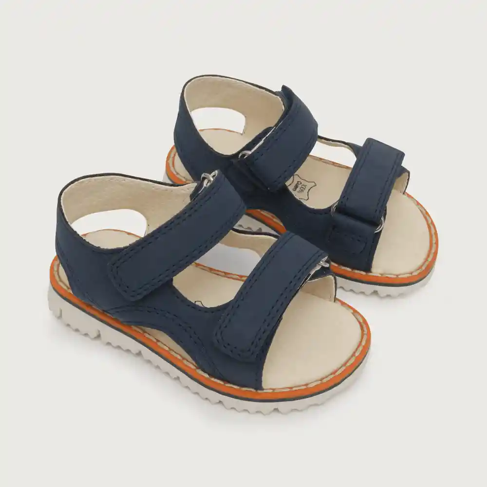 Sandalias Urbana Velcro Niño Azul Talla 27