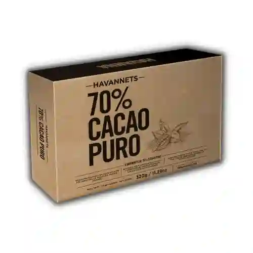 Havannet 70 Cacao (8 Unidades)