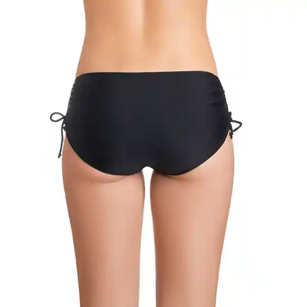 Bikini Calzón Ajustable Caderas Negro Talla M Samia