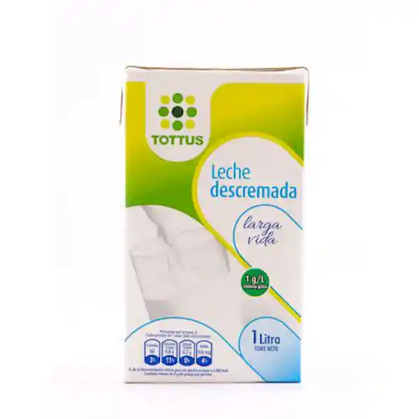 Tottus Leche Descremada