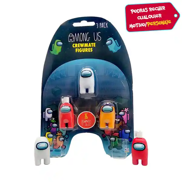 Pack de Figuras de Among us 5 cm