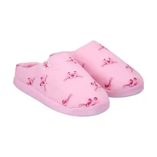 Pantuflas Pink Panther Mu Rosada Talla 35-36/S