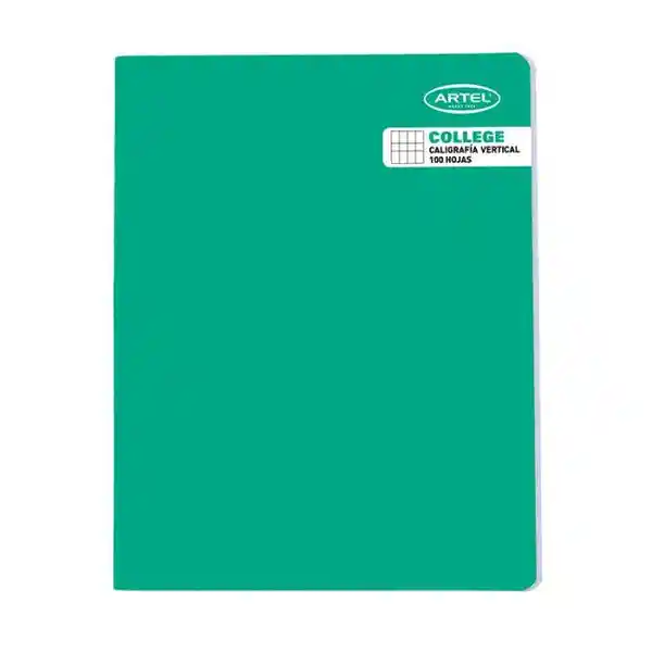 Artel Cuaderno College Caligrafía Vertical 100 Hojas