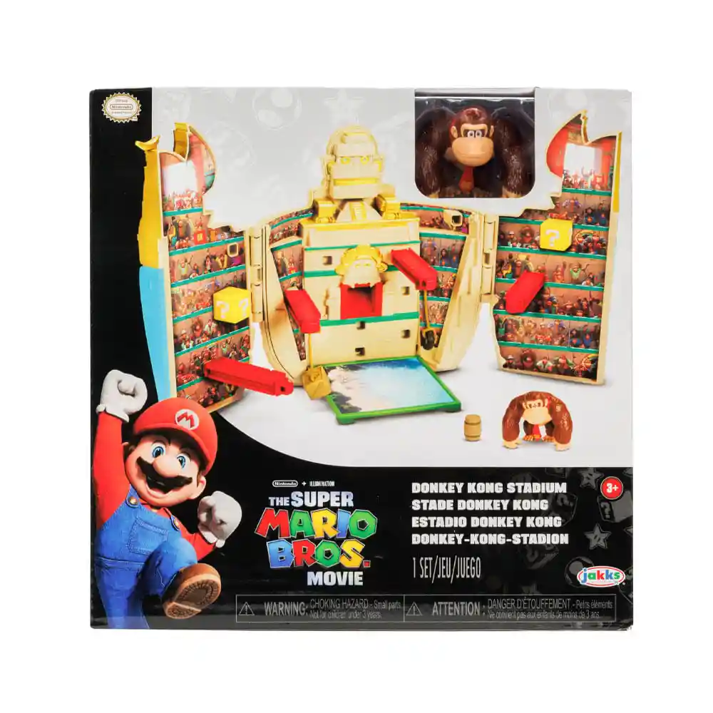 Playset de Donkey Kong de Super Mario La Película