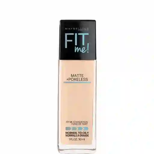 Maybelline Base de Maquillaje Fit Me Tono Classic Ivory
