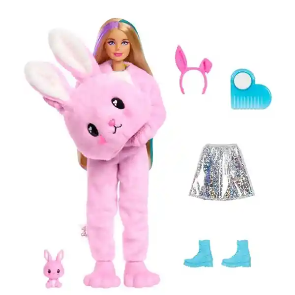 Barbie Muñeca Cutie Reveal Animales Sorpresa Surtido