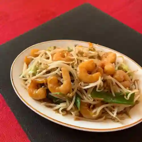 Chapsui Fansi con Camarones