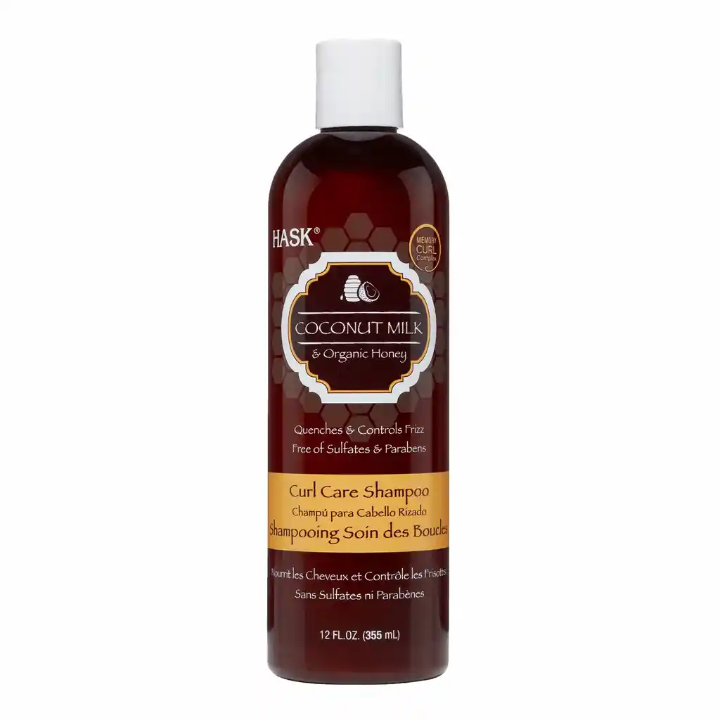 Hask Shampoo Milk-Organic Honey 355 Ml