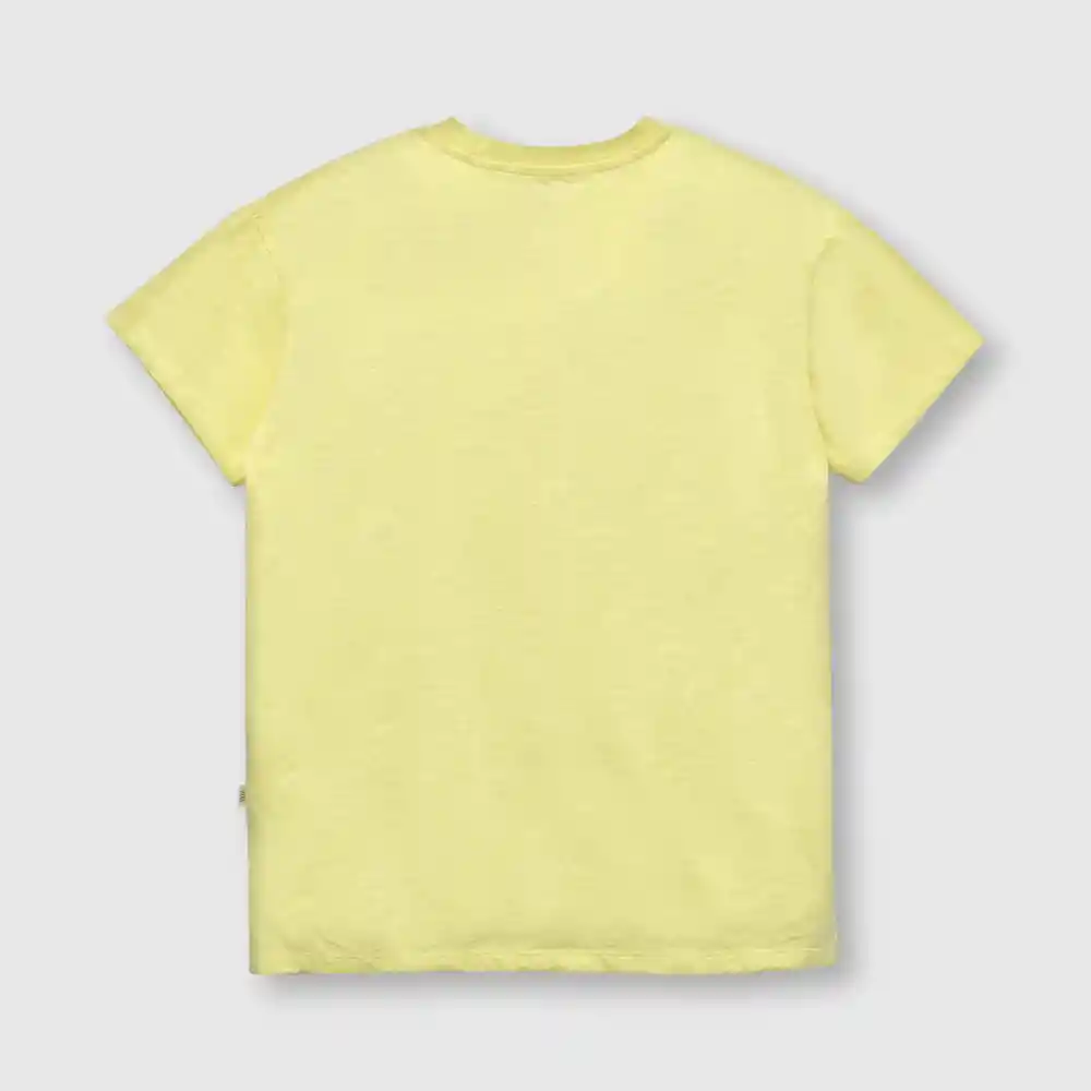 Polera Mickey De Niño Amarilla Talla 3a