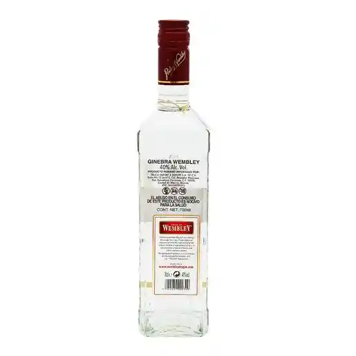 Wembley Gin Dry 40° Botella