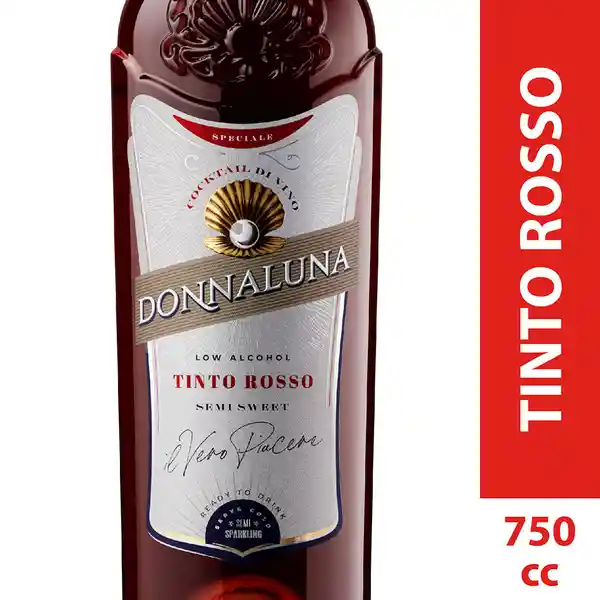 Donnaluna Cóctel de Vino Tinto Rosso