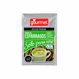 Gourmet Crema de Espárrago Instantánea Solo para Uno