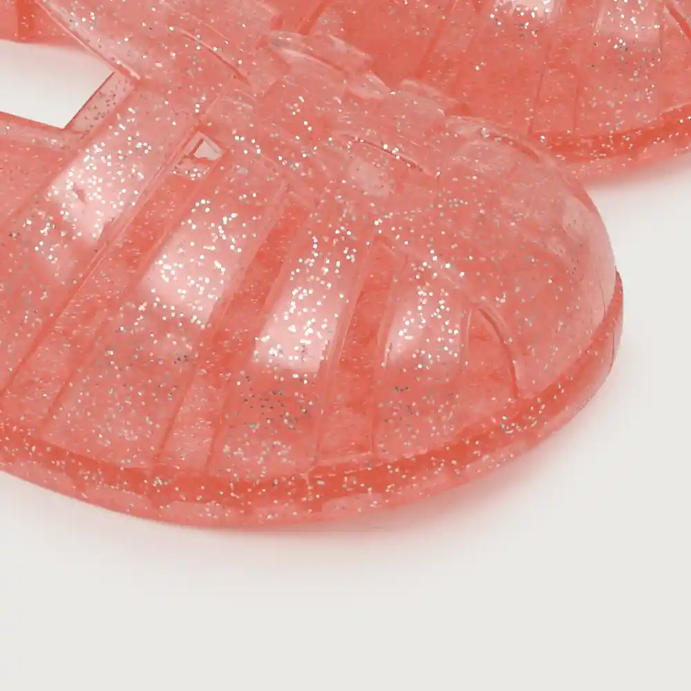 Sandalias Aqua Jelly De Niña Rosada Talla 24